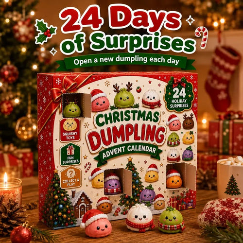 Christmas Dumpling Squishies Advent Calendar