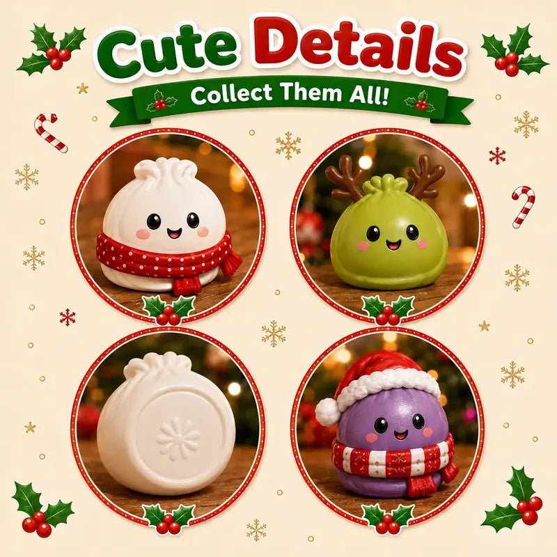 Christmas Dumpling Squishies Advent Calendar