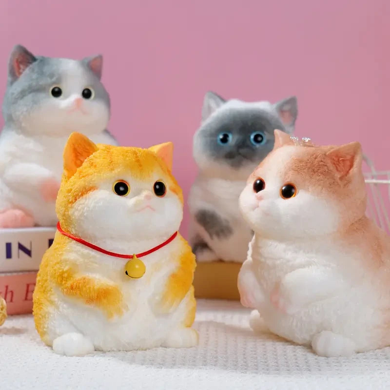 Silicone Cat Squeeze Toy